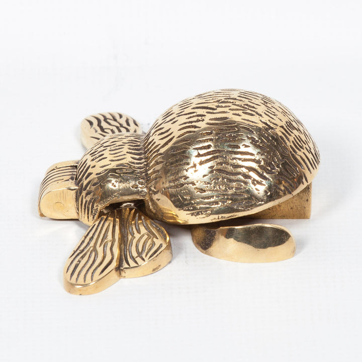 Bee door knocker - Brass