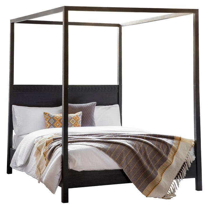 Four poster 6 ft bedframe, Super King size - Boho boutique