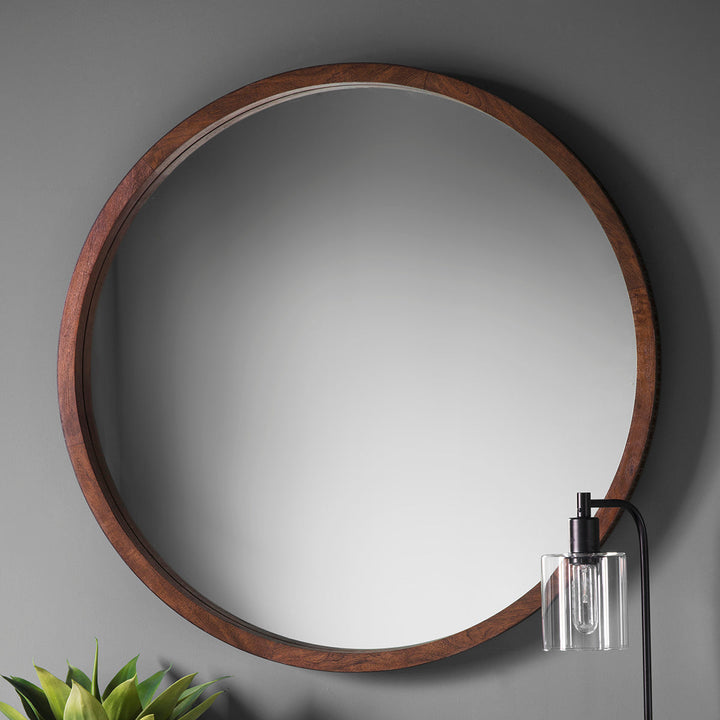 Round Mirror - Boho retreat