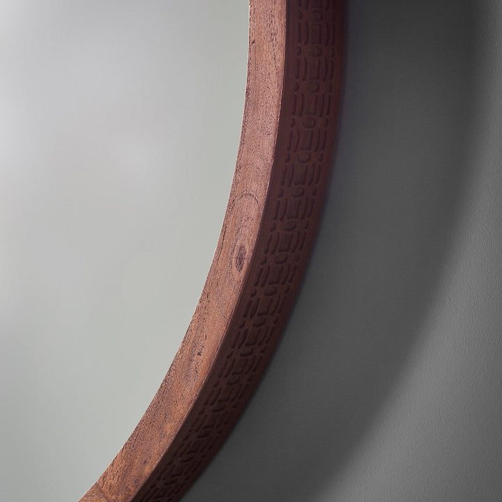 Round Mirror - Boho retreat