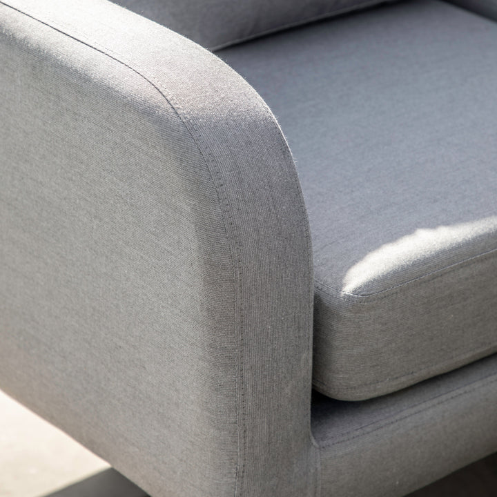 Contemporary Sofa Dining Set with Fire Pit Table