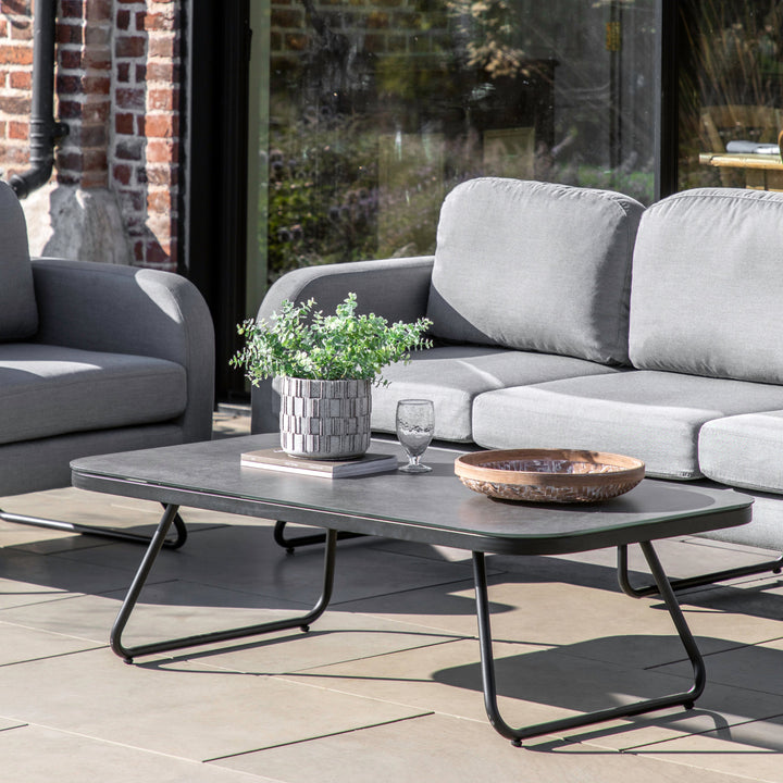 Contemporary Five Seater Sofa Set with Coffee table