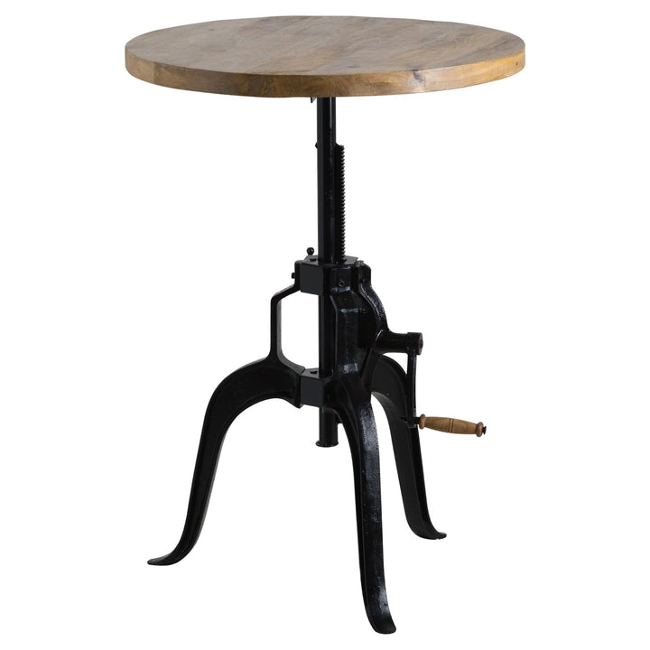 Bistro Adjustable Table - Industrial Pine