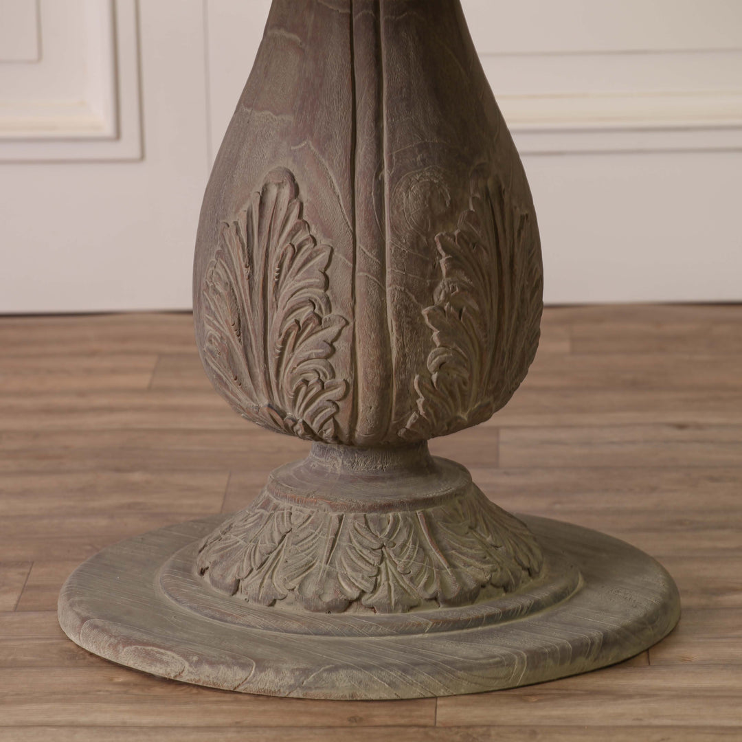 Round Pedestal Acorn Dining Table 120cm