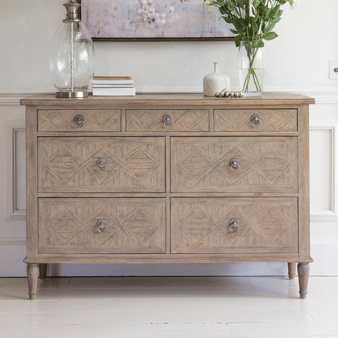 Wide Chest of Drawers - Meredith