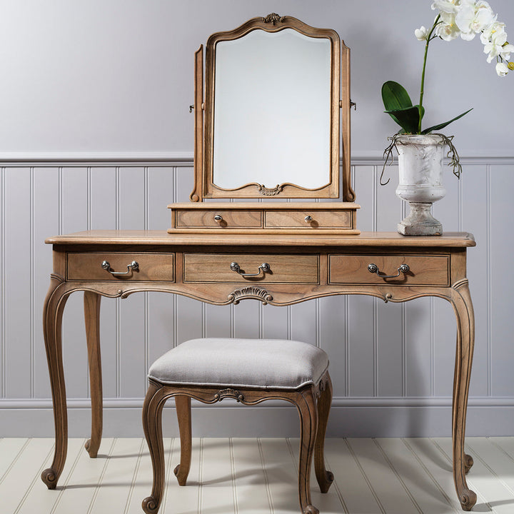 Dressing Table Stool - Weathered Chic