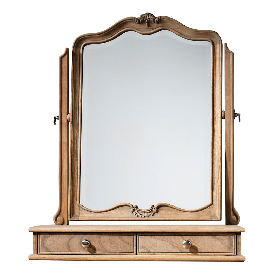 Dressing Table Mirror - Weathered Chic