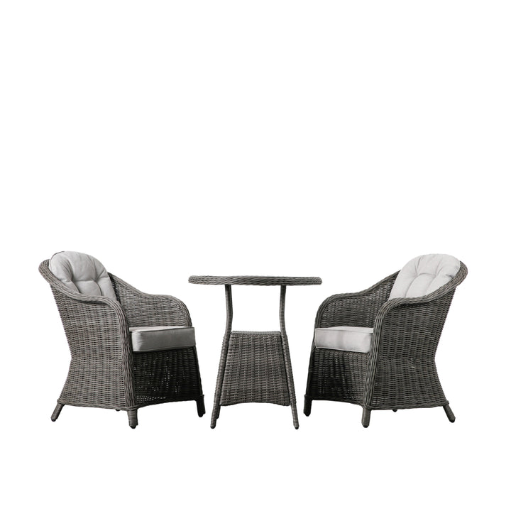 Rattan Two Seater Bistro Set