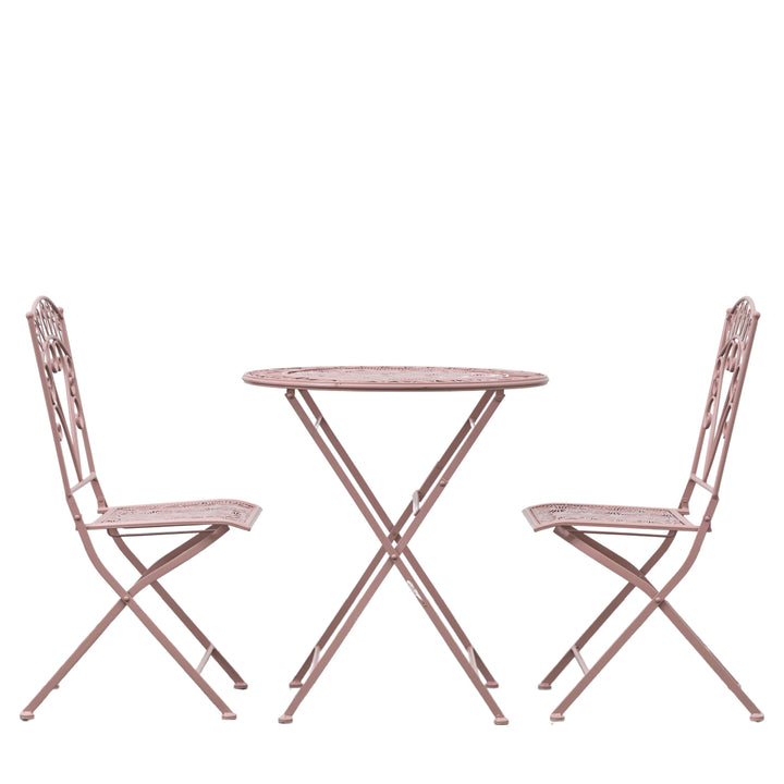 Space Saving Two Seater Bistro Set