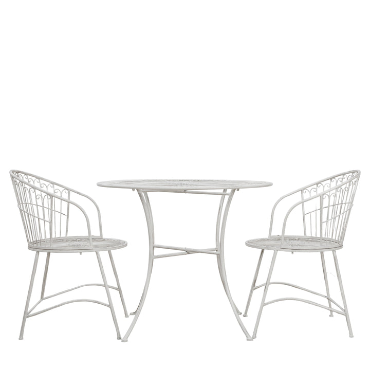 Curved back Two seater Bistro Set