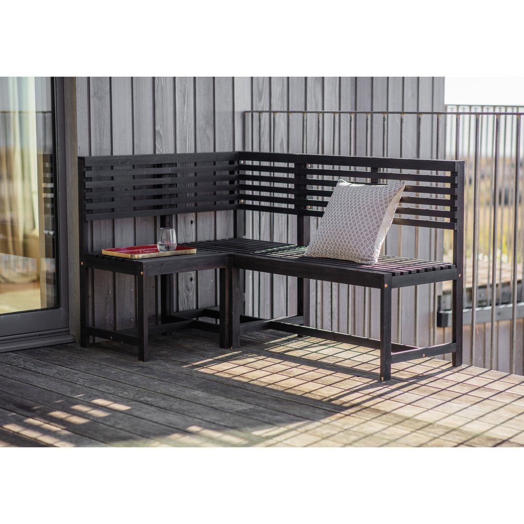 Balcony Bench Set