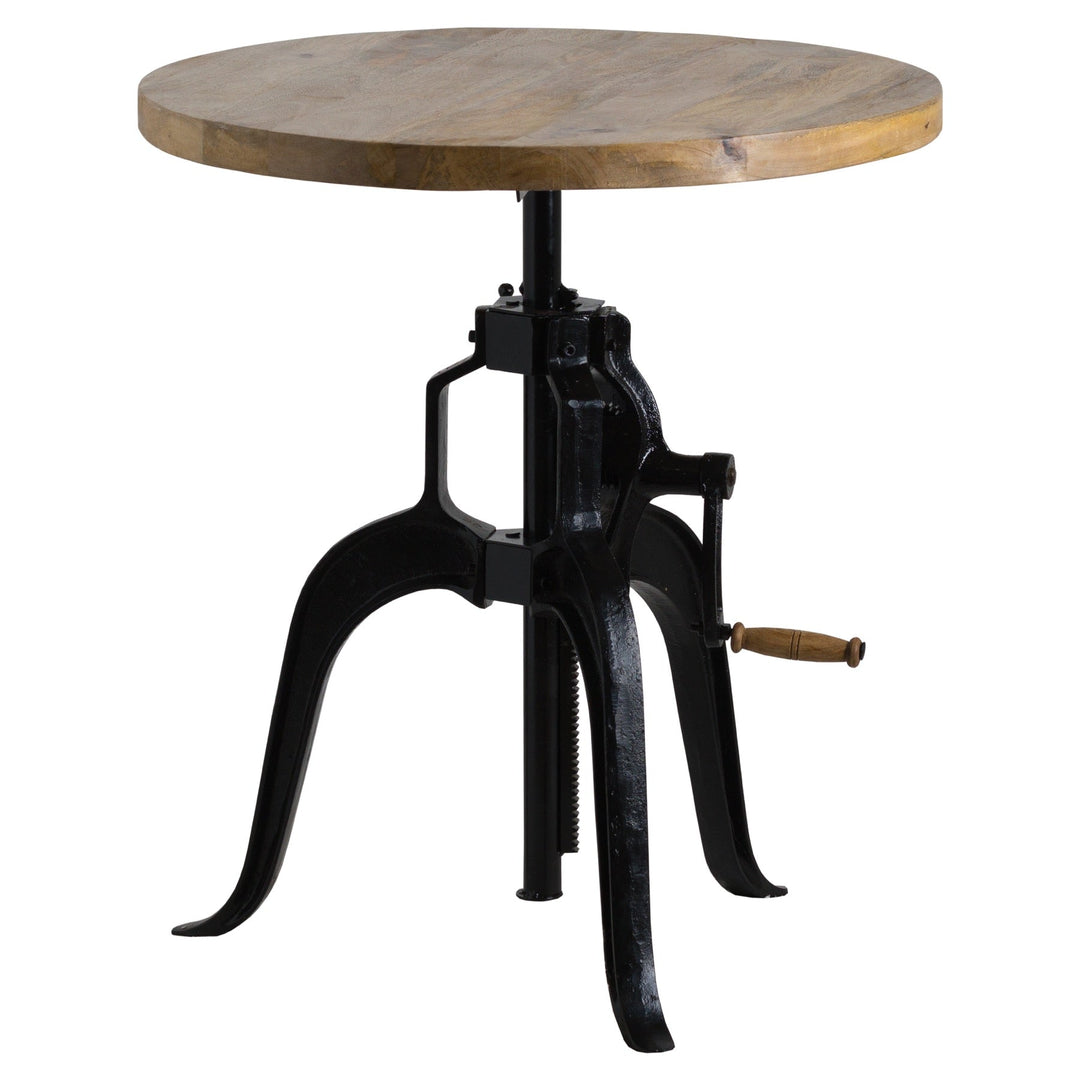 Bistro Adjustable Table - Industrial Pine