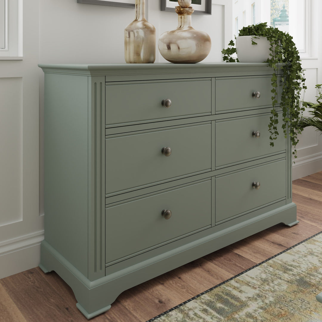 Bibury Painted 6 Drawer Chest