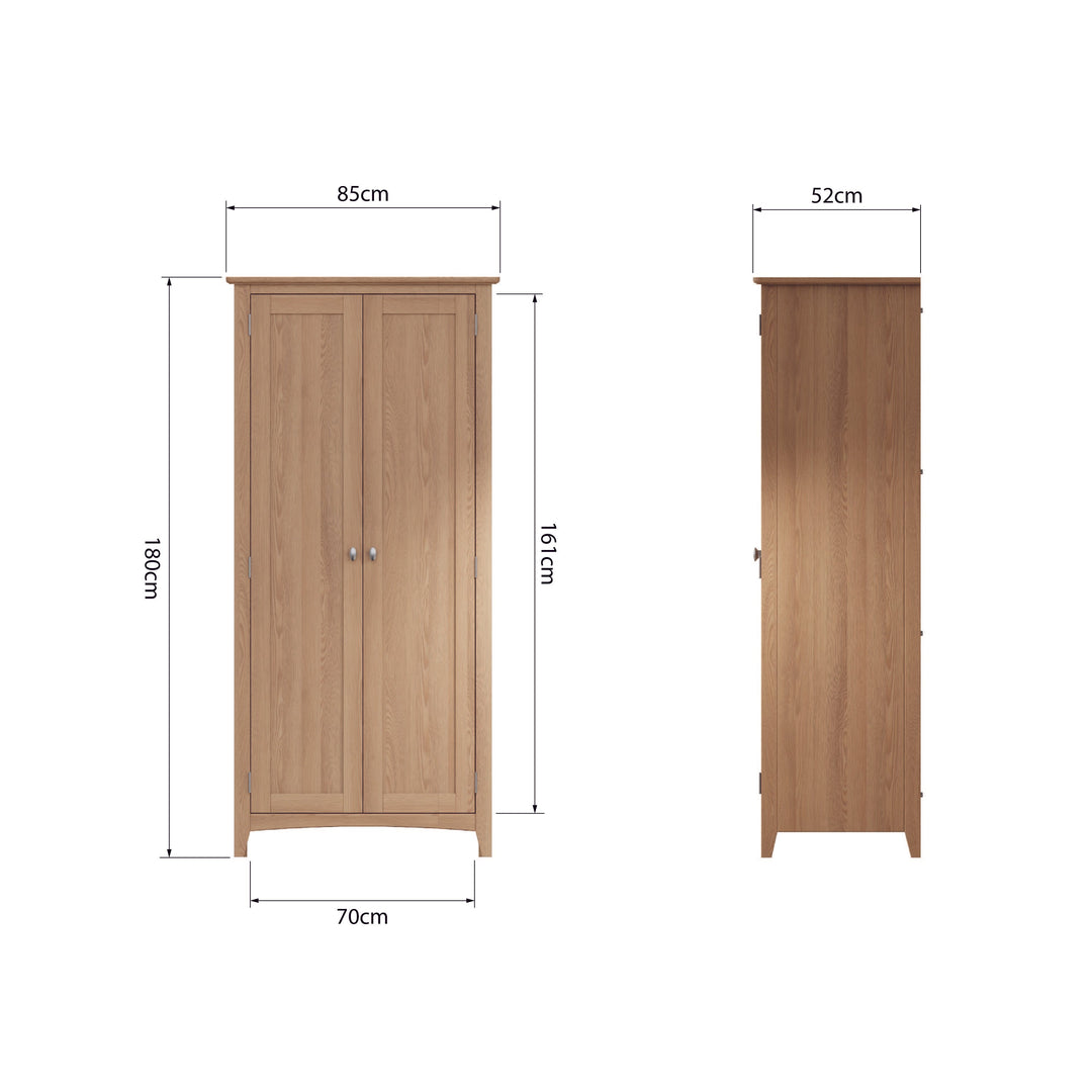 Grafton Oak Wardrobe