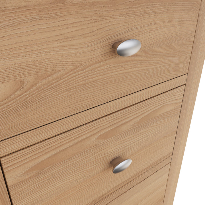 Grafton Oak Narrow Chest of drawers