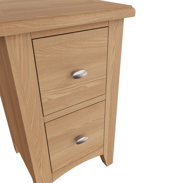 Grafton Oak Small Bedside Table