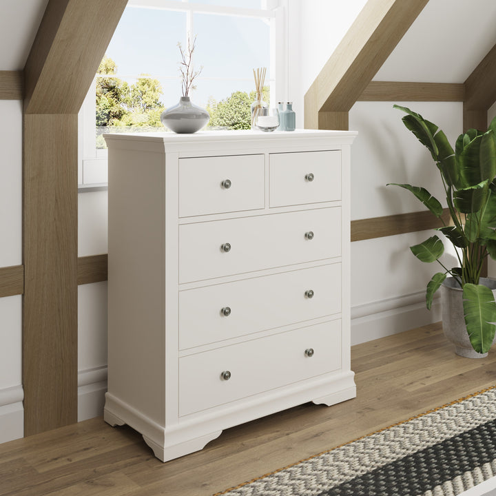 Stanway Painted 2 over 3 Chest of drawers
